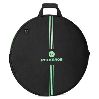 Pokrowiec transportowy na koło rowerowe śr. 74cm - czarny