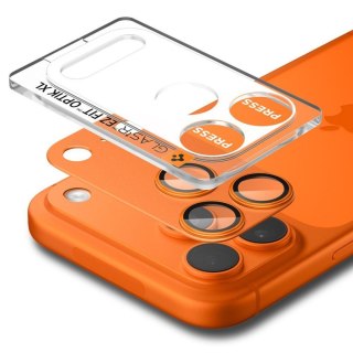 Szkło na obiektyw do iPhone 17 Pro Max Optik Pro XL - pomarańczowe
