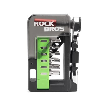 Zestaw narzędzi rowerowych multitool z mini grzechotką i bitami