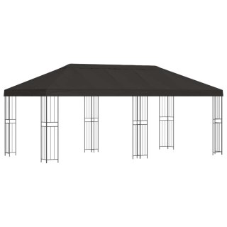 Altana z bokami 6 x 3 m antracytowy Poliester i Stal 190