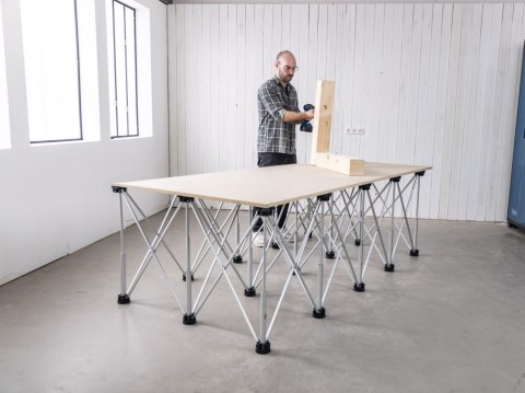 Stół roboczy składany 1200kg 230x63cm FW1200 Scheppach 5907123905
