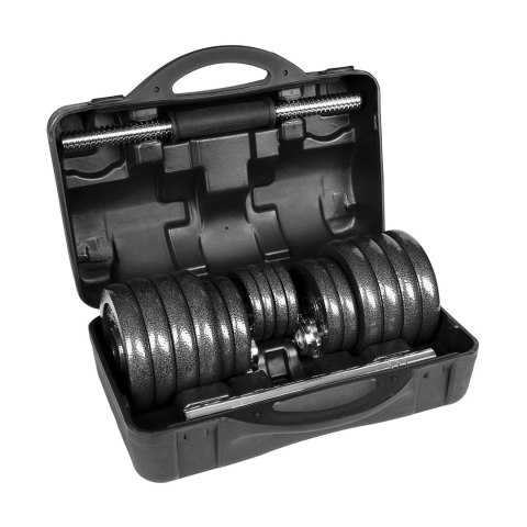 REBEL ACTIVE HANTLE REGULOWANE W WALIZCE Z GRYFEM, ZESTAW 30 KG