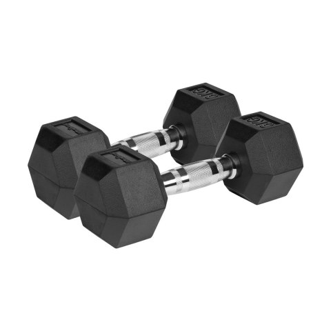 REBEL ACTIVE HANTLE ŻELIWNE GUMOWANE HEX 2X6KG RBA-2325-06