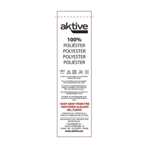 Meble ogrodowe Aktive Czarny Krem 128 x 72 cm