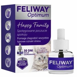 Ceva FELIWAY OPTIMUM Wkład uzupełniający feromony łagodzenie stresu u kota 48ml