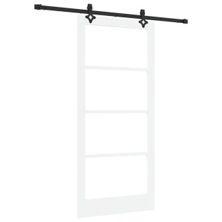 Drzwi przesuwne ORKDAL Biały i czarny 93 x 202 cm