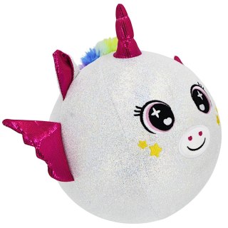 PIŁKA EMOJI 23CM JEDNOROŻEC BIAŁA
