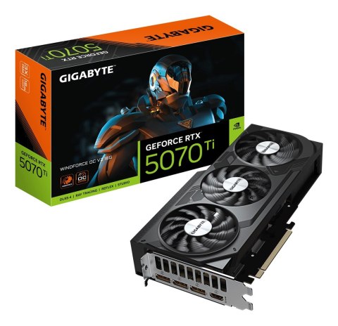 Karta graficzna Gigabyte GeForce RTX 5070 Ti WINDFORCE OC V2 16G