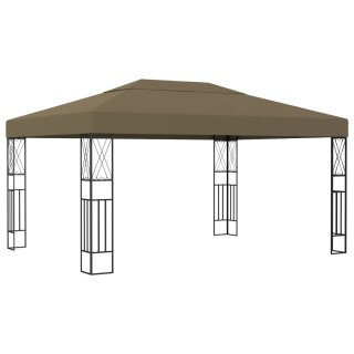 Altana, 3 x 4 m, taupe, tkanina