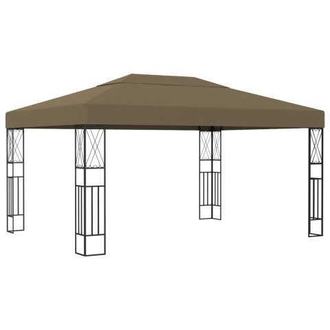 Altana, 3 x 4 m, taupe, tkanina