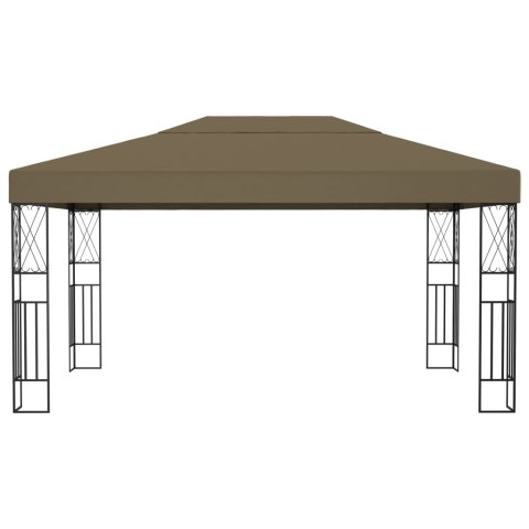 Altana, 3 x 4 m, taupe, tkanina