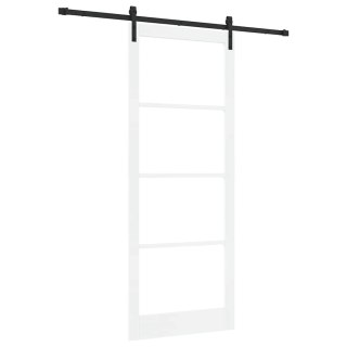 Drzwi przesuwne ORKDAL Biały i czarny 93 x 232 cm