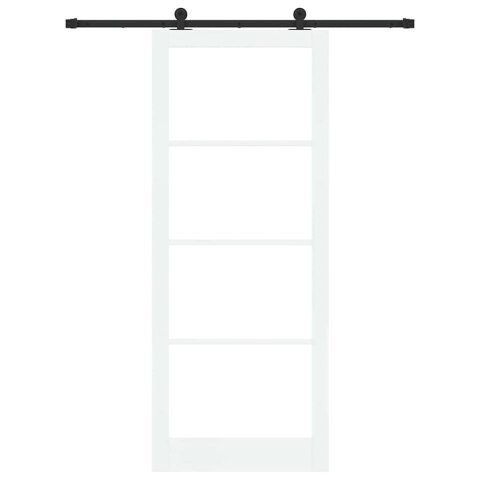 Drzwi przesuwne ORKDAL Biały i czarny 93 x 232 cm