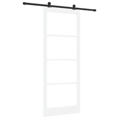 Drzwi przesuwne ORKDAL Biały i czarny 93 x 232 cm