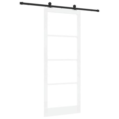 Drzwi przesuwne ORKDAL Biały i czarny 93 x 232 cm
