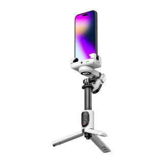 Gimbal AOCHUAN M1 Pro z oświetleniem RGB (biały)