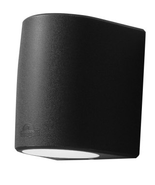 Oprawa elewacyjna MARTA 160-2L FROSTED Fumagalli GX53 LED CCT 2x3W 192 mm 3000K/4000K/6500K SET IP55 góra/dół 230V czarny / twor