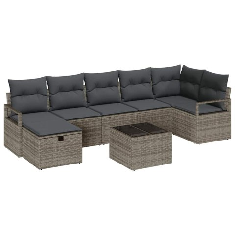 Zestaw Sof z poduszką 4 pcs polirattan