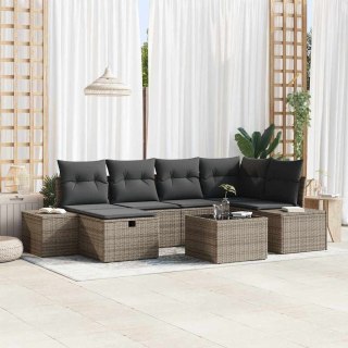 Zestaw Sof z poduszką 7 pcs polirattan