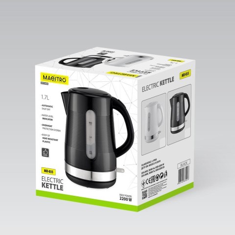 Czajnik elektryczny MAESTRO 1,7 l MR-035-BLACK