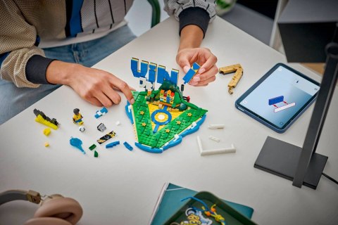 LEGO Editions 43027 - Vini Jr. - piłkarskie momenty
