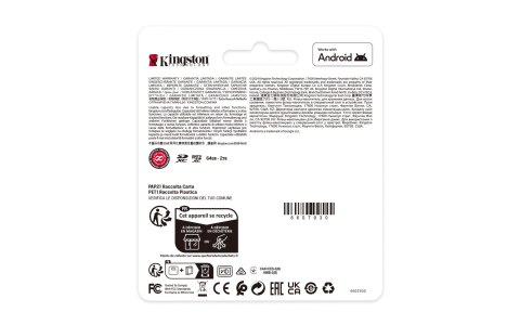KINGSTON SDXC 512GB Canvas Select Plus Gen3 150MB/s