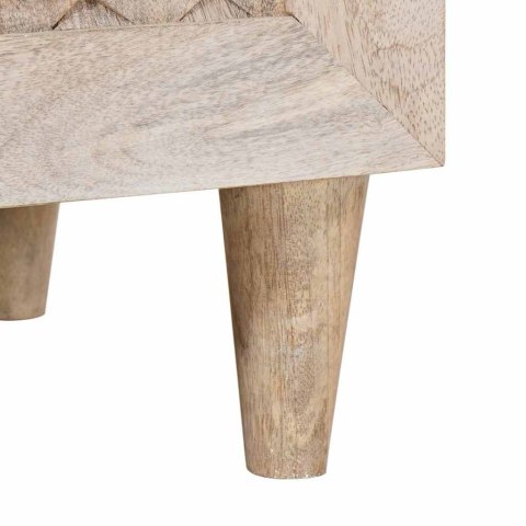 Bufet 3 pcs Biały 180 x 33,5 x 75 cm lite drewno mango