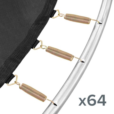 Trampolina Rebel Active PRO 10ft/305 cm, siatka, drabinka
