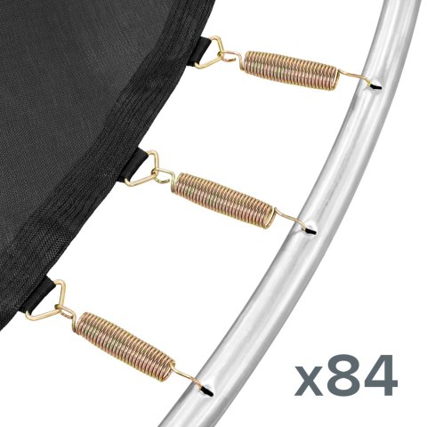 Trampolina Rebel Active PRO 14ft/427 cm, siatka, drabinka