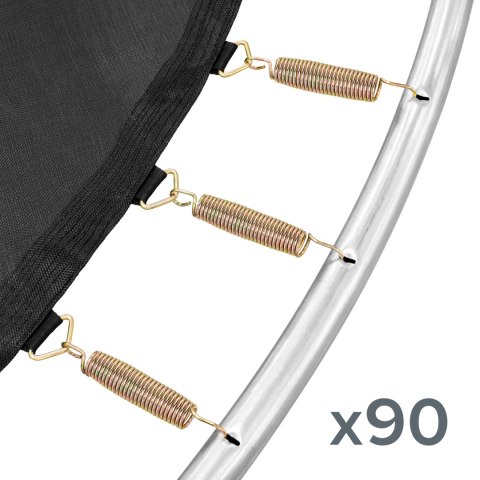 Trampolina Rebel Active PRO 15ft/457 cm, siatka, drabinka
