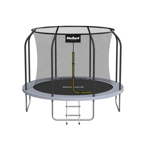 Trampolina Rebel Active PRO 8ft/244 cm, siatka, drabinka