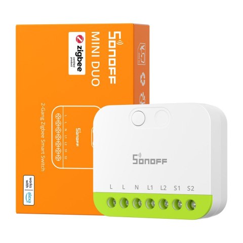 Przełącznik SONOFF MINI-ZB2GS Zigbee 3.0 2-kanał