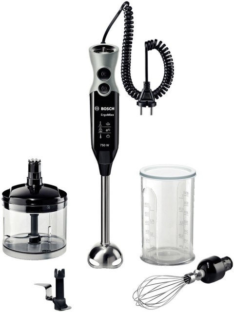 Blender ręczny BOSCH MSM67170 (750W; kolor czarny) (WYPRZEDAŻ)
