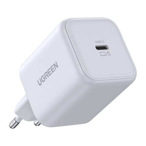Ładowarka sieciowa UGREEN X524 45W, USB-C GaN (biała)