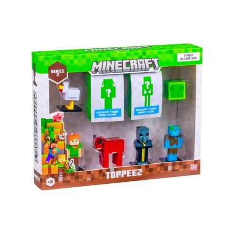 MINECRAFT S2 FIGURES - 8 PACK DELUXE BOX (ASSORTMENT)