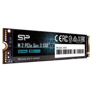 SSD Silicon Power A60 128GB M.2 PCIe NVMe Gen3x4
