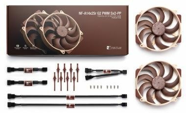 Wentylatory NOCTUA 140mm NF-A14x25r G2 PWM Sx2-PP (OUTLET)