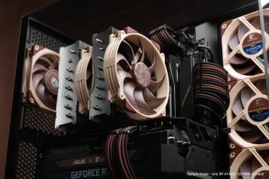 Wentylatory NOCTUA 140mm NF-A14x25r G2 PWM Sx2-PP (OUTLET)