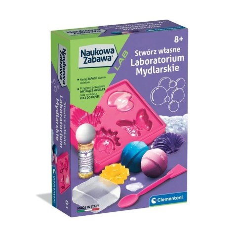 Zestaw Clementoni - Laboratorium mydlarskie