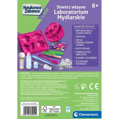 Zestaw Clementoni - Laboratorium mydlarskie