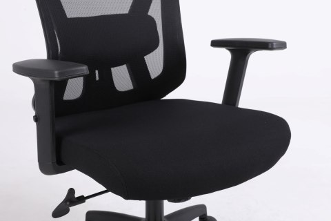 Ergonomiczny fotel biurowy ACTIVEJET T5 czarny (OUTLET)