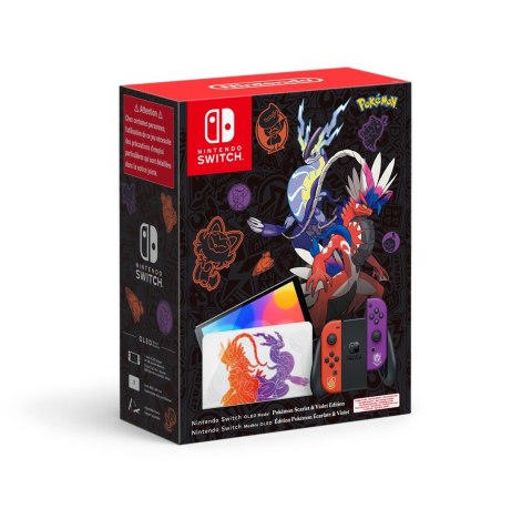 Konsola NINTENDO Switch OLED Pokemon Scarlet and Violet Ed. (OUTLET)