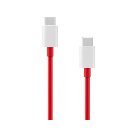 Ładowarka sieciowa OnePlus SuperVOOC GaN Dual Charger 120W USB-A/USB-C + kabel USB-C 1m Biała (OUTLET)