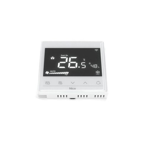 Termostat do sterowania ogrzewaniem podłogowym Nice Warm-Control White