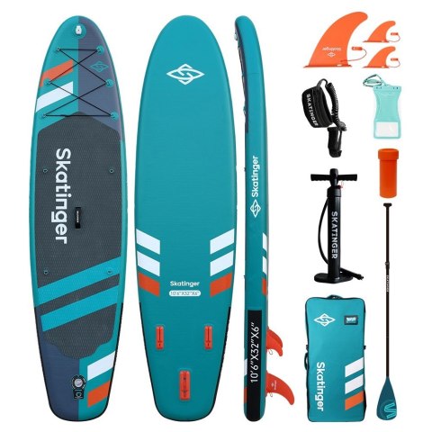 Deska SUP SKATINGER Jade 320x81x15 Allround