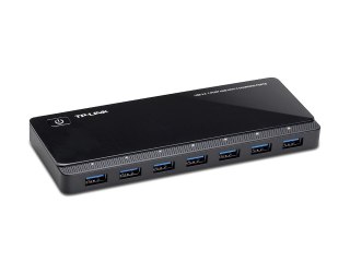Hub TP-LINK UH720 (7x USB 3.0; kolor czarny)