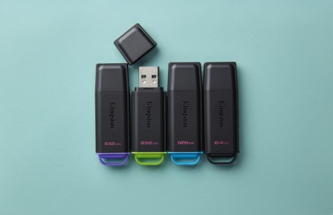 KINGSTON 256GB Portable USB 3.2 Gen 1 DataTraveler Exodia Black/Green