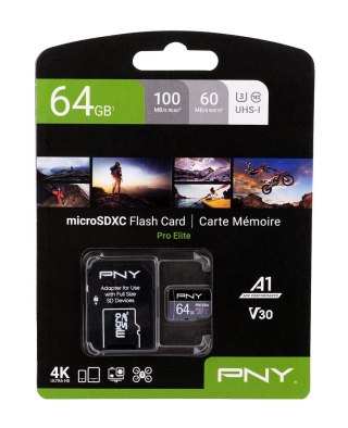 Karta pamięci PNY PRO Elite microSDXC 64GB