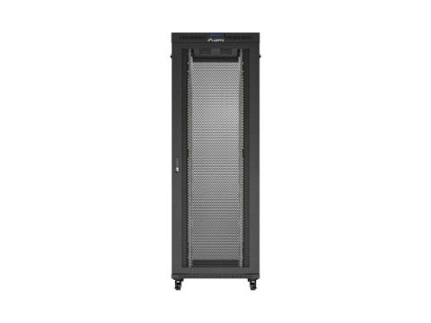 LANBERG INSTALACYJNA SZAFA STOJĄCA RACK 19" 47U 800X1200 CZARNA DRZWI PERFOROWANE LCD (FLAT PACK) V2
