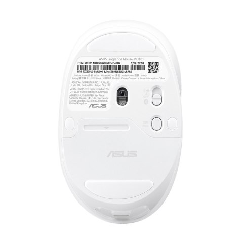 Mysz bezprzewodowa ASUS MD101 Fragrance Mouse Wireless /Bluetooth Iridescent White